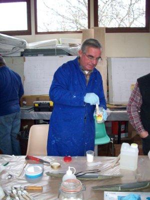 Stage de moulage fuselage, FFAM, CDAM 37