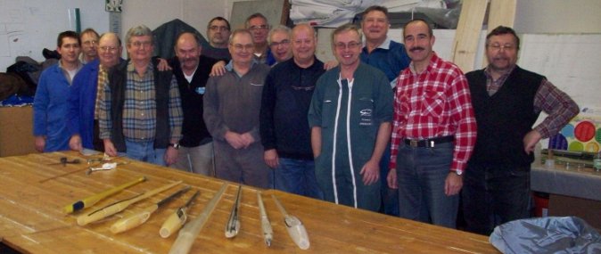 Stage de moulage fuselage, FFAM, CDAM 37
